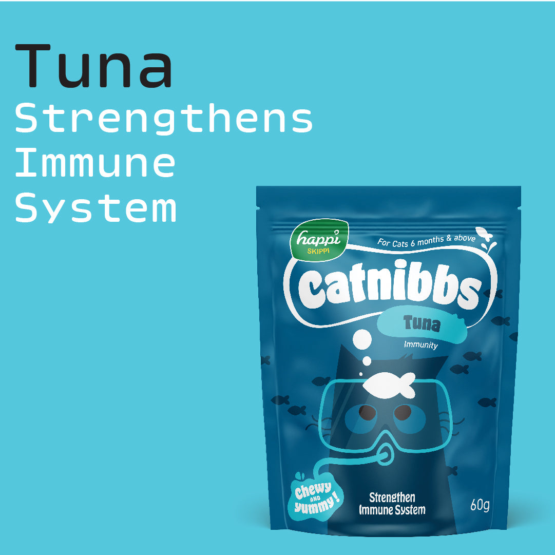 Happi Skippi Catnibbs Tuna Cat Treats 60g