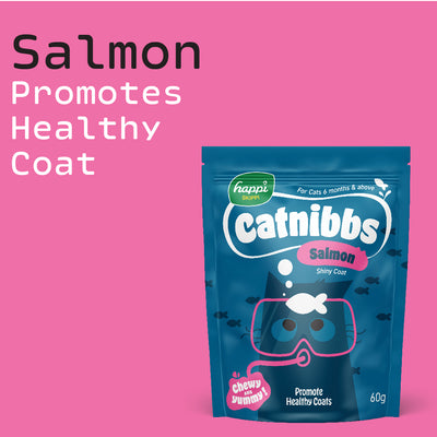 Happi Skippi Catnibbs Salmon Cat Treats 60g