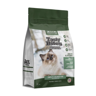 Top Ration Premium Cat Dry Food Tasty Bites 1.8kg High Quality Cat Food